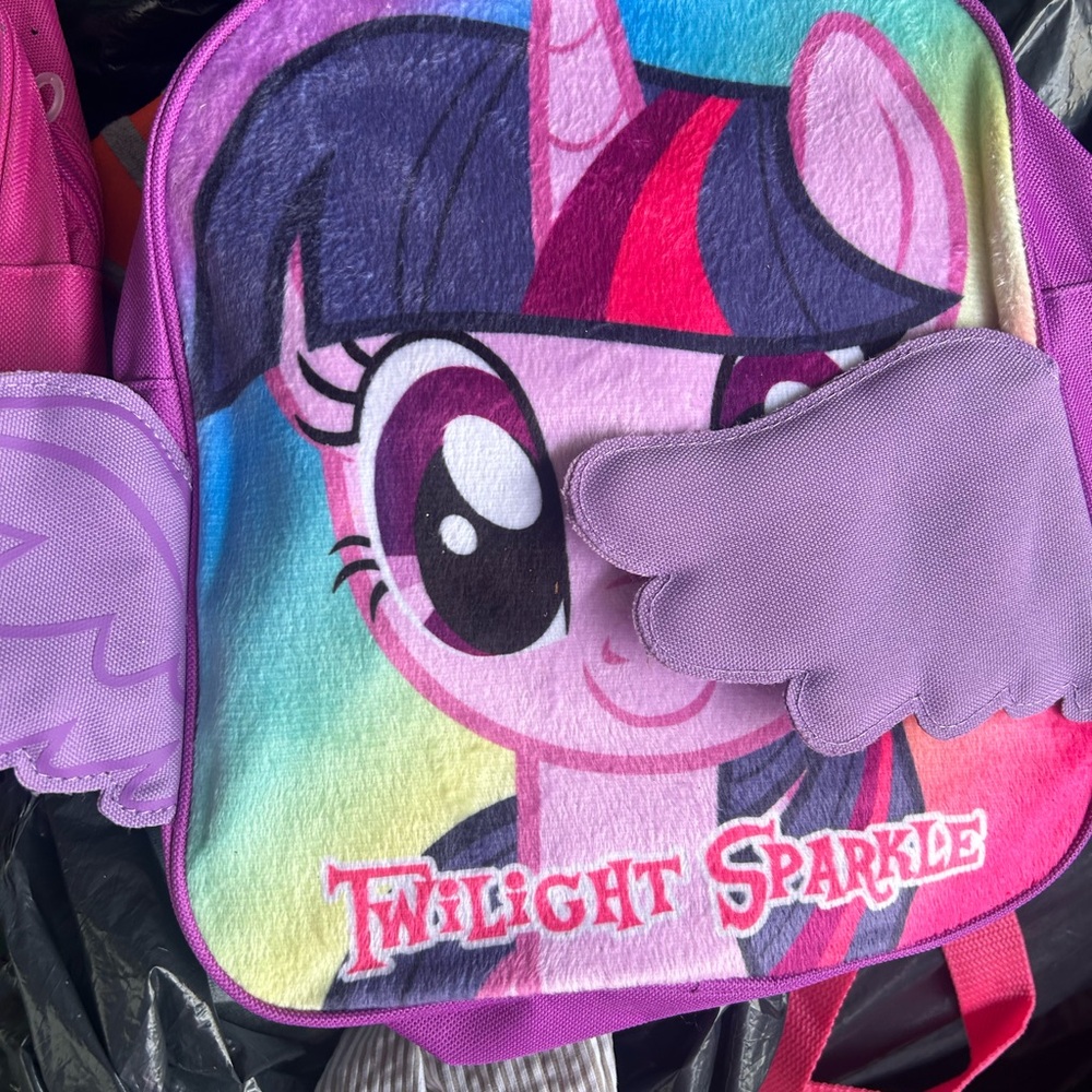 My little pony book bags